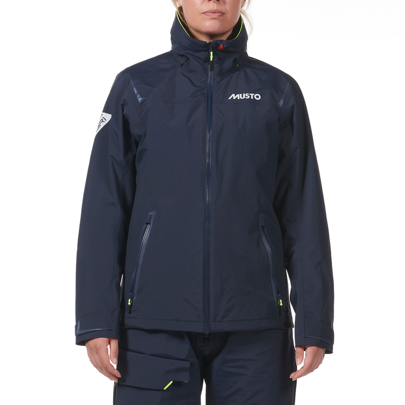 MUSTO W BR1 SOLENT JKT -10 -598 TRUE NAVY