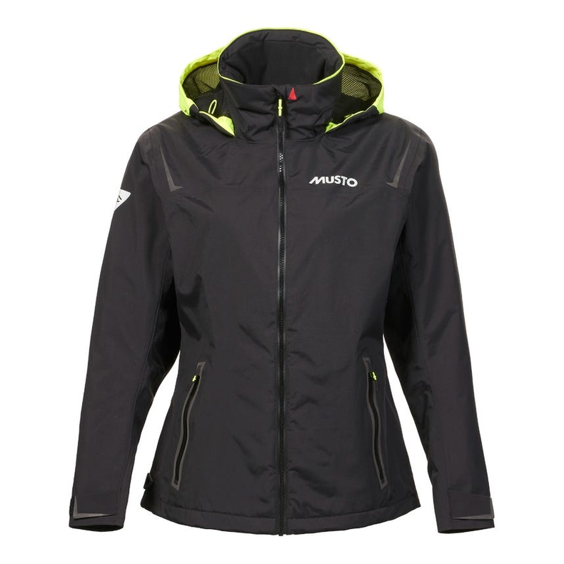 MUSTO W BR1 SOLENT JKT -14 -990 BLACK