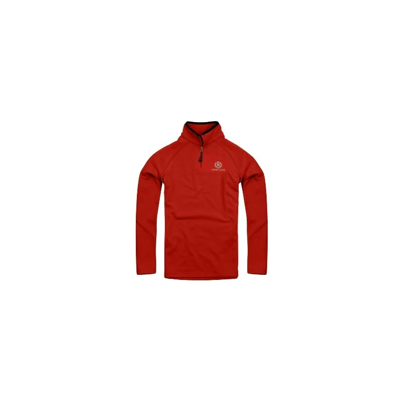 Rockall Half Zip Wms Str S Farve Red