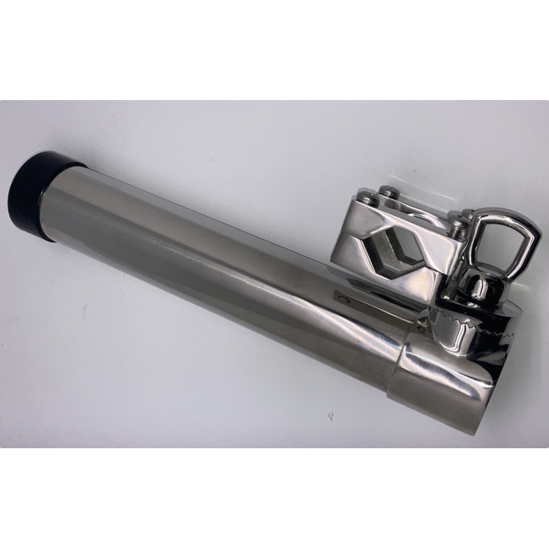 Stangholder rustfri for �: 25-28mm r�r - justerbar