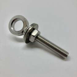 Rustfri jebolt - bolt :10mm - gevind 50mm - indv. je 16mm