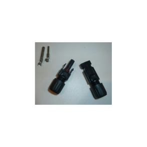 Panelstik til solpaneler st af han og hun.