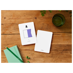 Kort med signalflag A - Z Kort med signalflag A