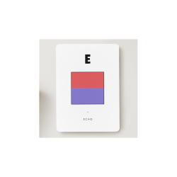 Kort med signalflag A - Z Kort med signalflag E