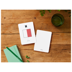 Kort med signalflag A - Z Kort med signalflag H