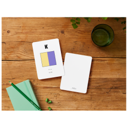 Kort med signalflag A - Z Kort med signalflag K