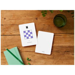 Kort med signalflag A - Z Kort med signalflag N