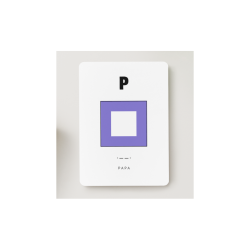 Kort med signalflag A - Z Kort med signalflag P