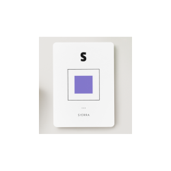 Kort med signalflag A - Z Kort med signalflag S