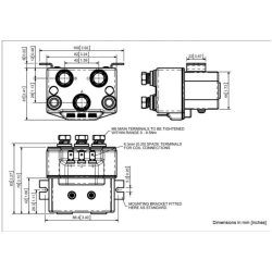 DC92-230P 12V int 1 pol vdt dobbel slutte