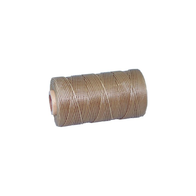 Taklegarn Vokset 100m Taklegarn 1mm Vokset Beige 100 M