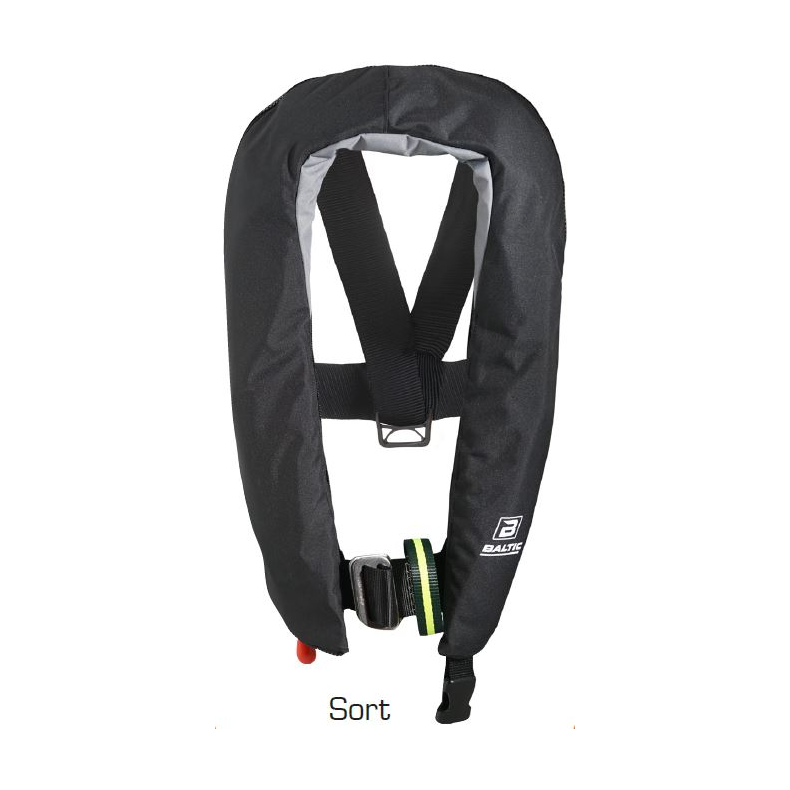 Baltic Breeze AH med Harness oppustelig vest Baltic Breeze AH - Sort - med harness