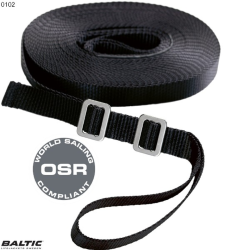 Baltic Jackstay / Dksbnd Sort BALTIC 0102 Str. 12m