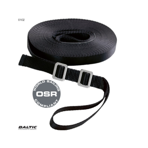 Baltic Jackstay / Dksbnd Sort BALTIC 0102 Str. 12m