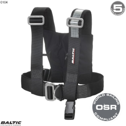 Sikkerhedssele Voksen Sort BALTIC 0104 Str. 50+