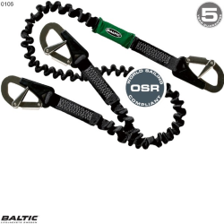 Livline 3 krog elastisk Sort BALTIC 0106 Str. 0,7/1,3/2m