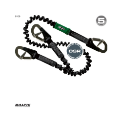 Livline 3 krog elastisk Sort BALTIC 0106 Str. 0,7/1,3/2m