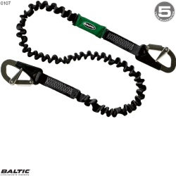 Livline 2 krog elastisk Sort BALTIC 0107 Str. 2m