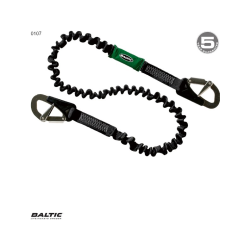 Livline 2 krog elastisk Sort BALTIC 0107 Str. 2m