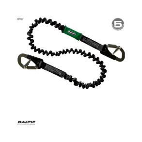 Livline 2 krog elastisk Sort BALTIC 0107 Str. 2m