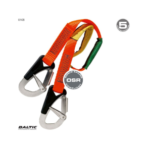 Livline 2 krog 1 meter Orange BALTIC 0108 Str. 1m