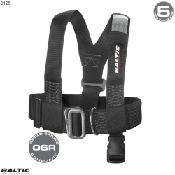 Sikkerhedssele Junior Sort BALTIC 0125 Str. 20-50