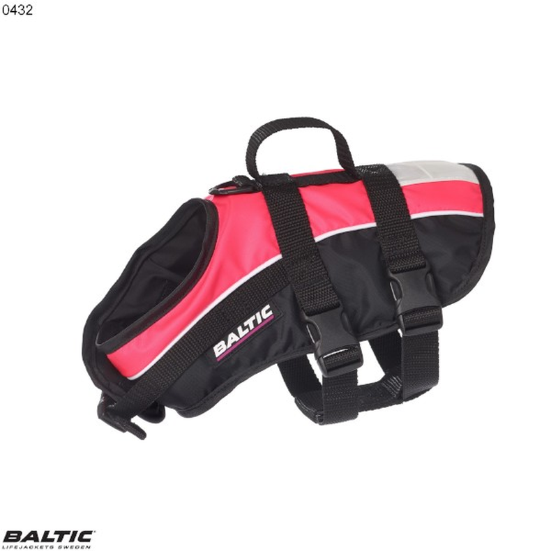 Hundevest Macot Rosa-Sort BALTIC 0432 Str. 15-40