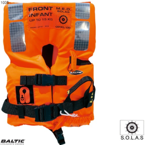 SOLAS 2010 Infant Std 0-15 Orange BALTIC 1035 Str. 0-15