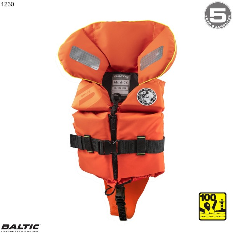 Split Front ENVIRONMENTAL INITIATIVE Orange BALTIC 1260 Str. 3-15