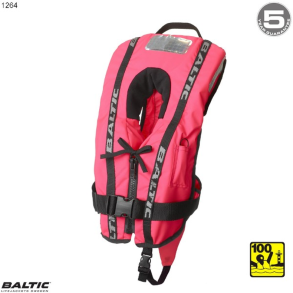 Bambi Super Soft redningsvest Rosa BALTIC 1264 Str. 3-12