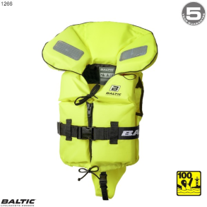 Split Front Brne redningsvest UV_Gul BALTIC 1266 Str. 3-15