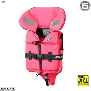 Split Front Brne redningsvest Rosa BALTIC 1268 Str. 3-15