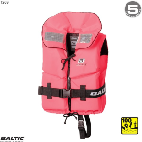 Split Front Brne redningsvest Rosa BALTIC 1269 Str. 15-30