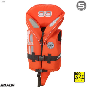 99 Brne redningsvest Orange BALTIC 1283 Str. 3-10