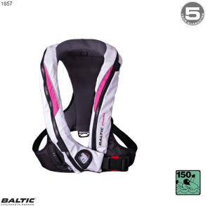 Athena 165 Auto Hvid-Rosa BALTIC 1657 Str. 40-120