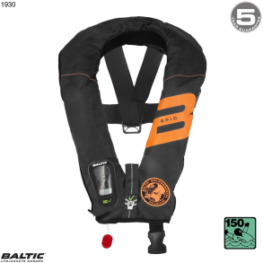 Epiq 165 auto harness Sort BALTIC 1930 Str. 40-150 kg