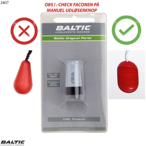 Capsule Pro Sensor Elite Gr-Sort BALTIC 2407 Str. 