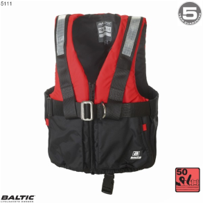 Offshore Sejlervest m. sele Sort-Rd BALTIC 5111 Str. 90+