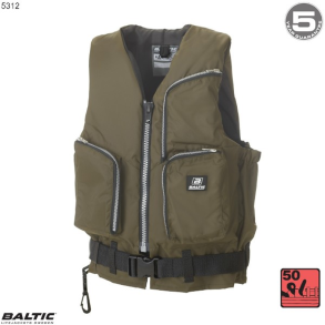 Outdoor svmmevest Oliven BALTIC 5312 Str. 70-90