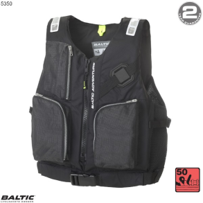Adventure Svmmevest Sort BALTIC 5350 Str. 30-50