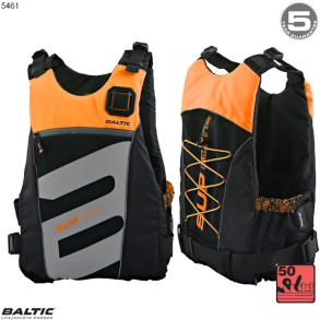 SUP Elite svmmevest Orange-Sort BALTIC 5461 Str. 30-50
