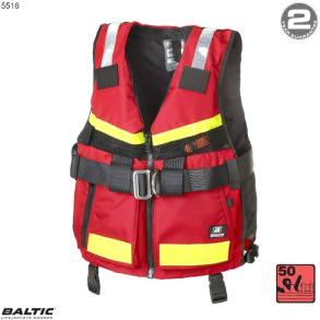 SAR sejlervest m. sele Rd BALTIC 5516 Str. 40+