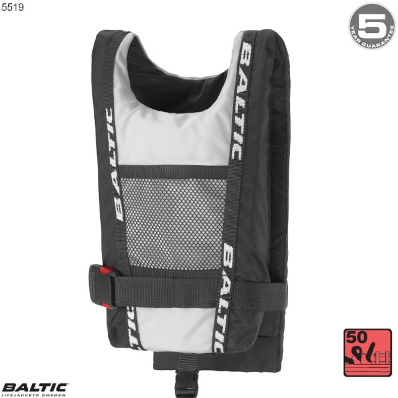 Canoe Padlevest Grå-Sort BALTIC 5519 Str. 40-130