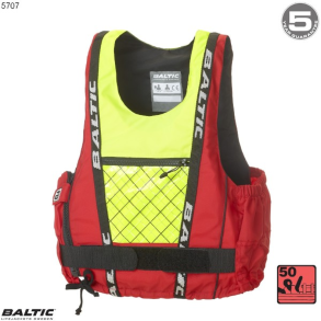 Dinghy Pro Jolle-, Kajak-, SUP vest Rd-UV_Gul BALTIC 5707 Str. 90+