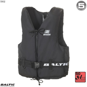 Aqua Pro Svmmevest Sort BALTIC 5802 Str. 90+