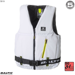 Axent Sejlervest Hvid BALTIC 5819 Str. 30-50