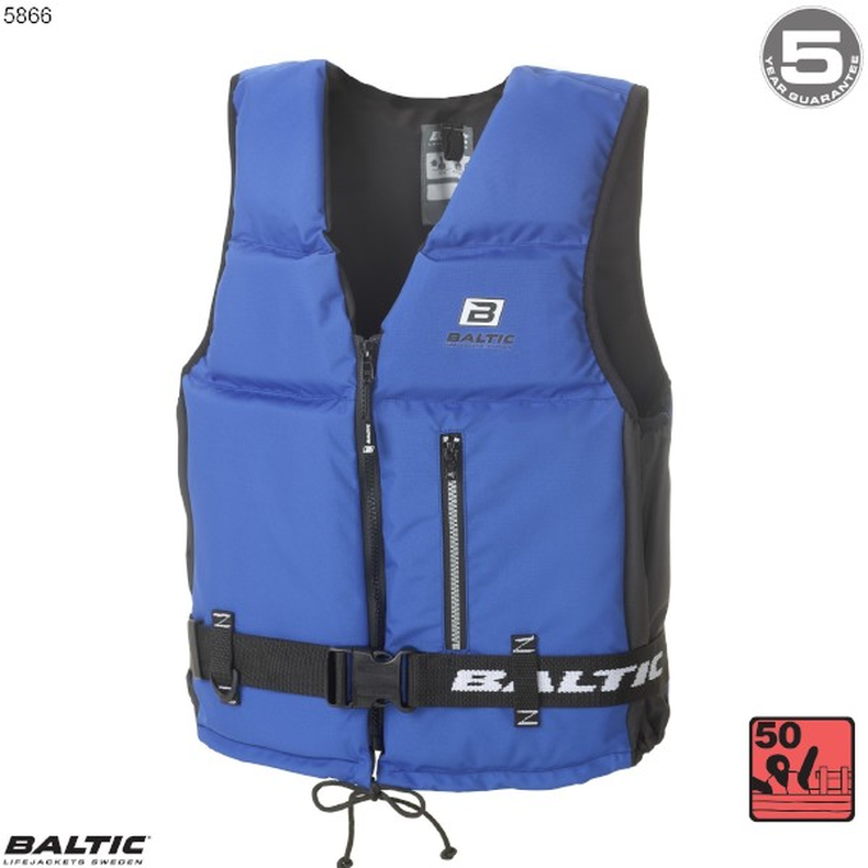 Mist sejlervest Blå BALTIC 5866 Str. 90+