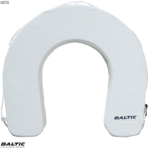 Hestesko betrk Hvid BALTIC 9570 Str. 