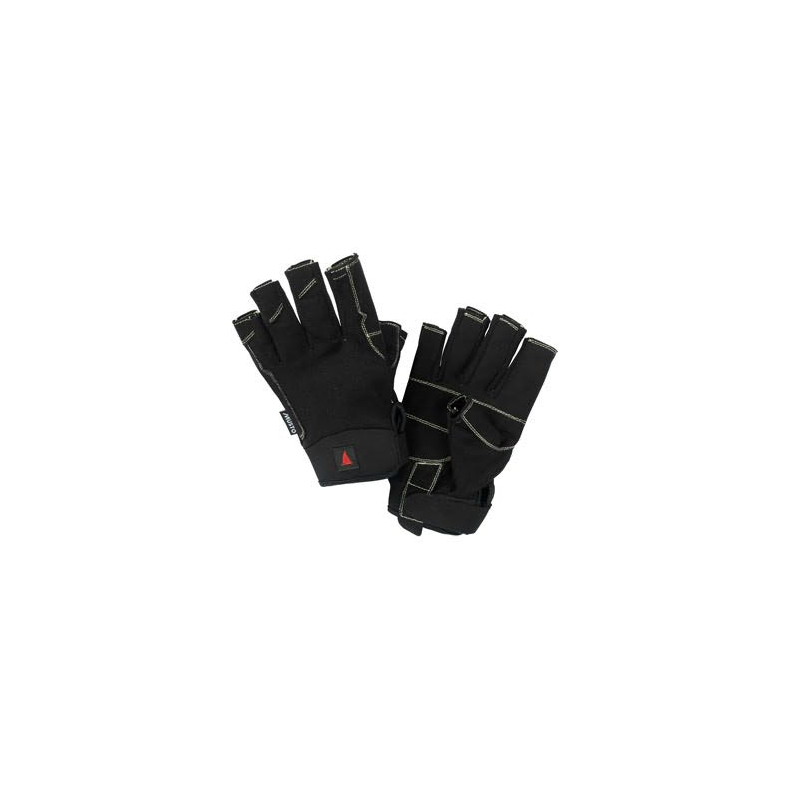 Musto Amara Sejlhandske Halve Fingre Black XXL