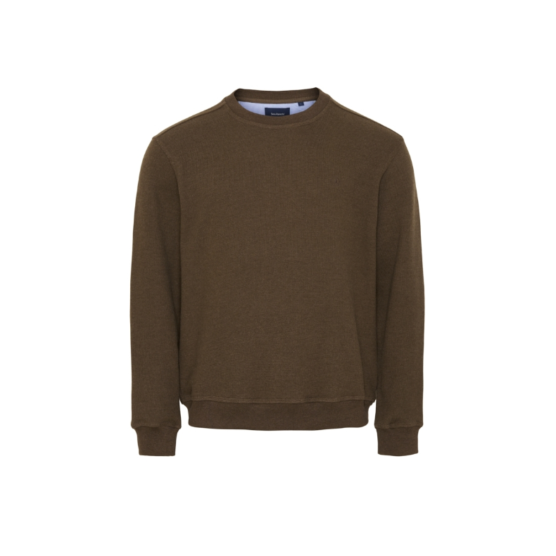 Key West Winston O-Neck Sweat Coffee Brown Str. L Key West Winston O-Neck Sweat Coffee Brown Str. Xxl